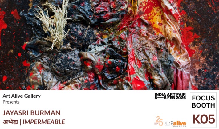India Art Fair 2026 Jayasri Burman focus booth K05