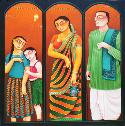 Family in the Fair