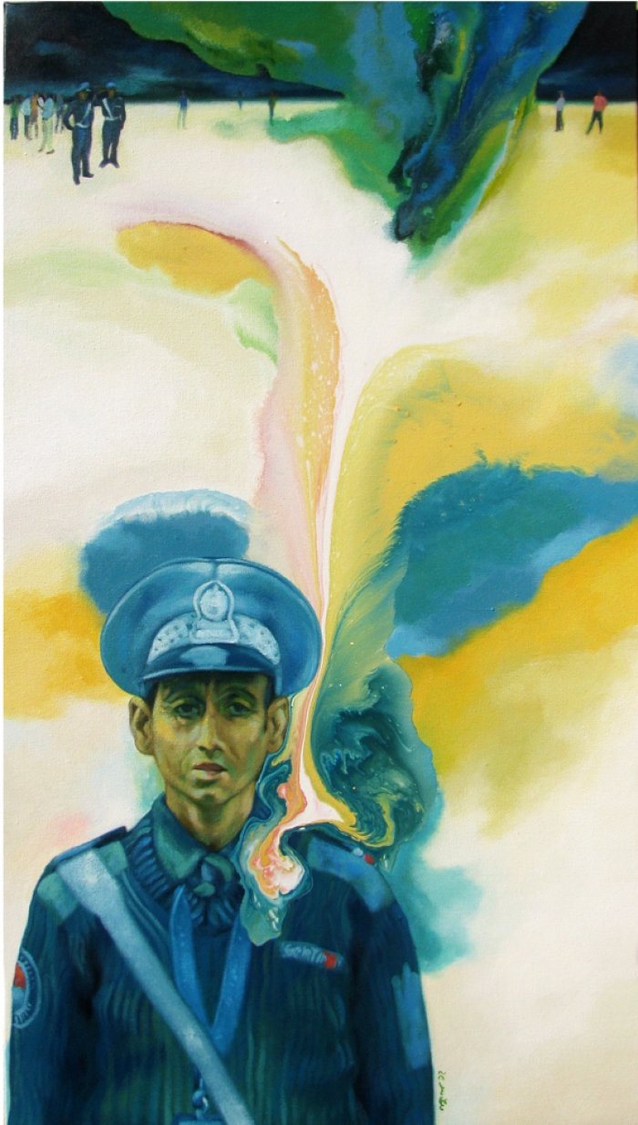 Prem Prakash " is a Security Guard"    