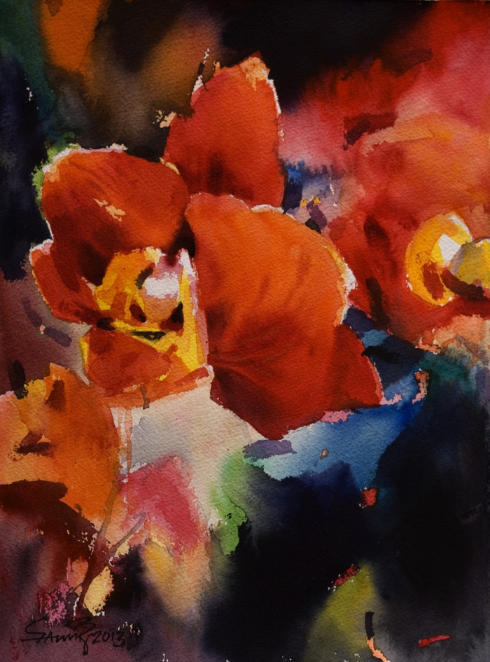 The Red Orchid    