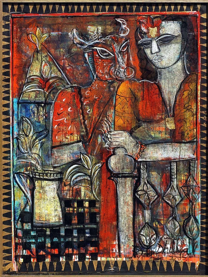 Woman with Animal    