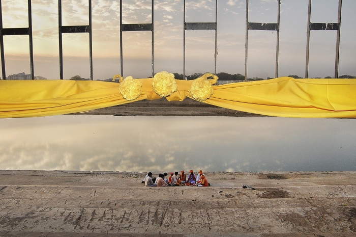 On the Step of Sabarmati