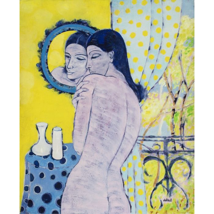 Lady in the Yellow Room