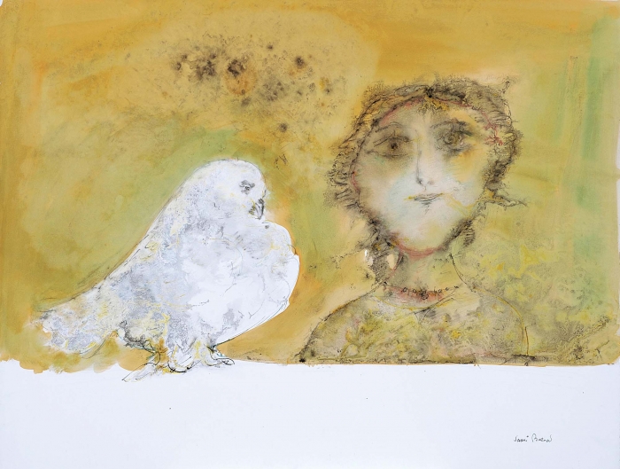 Young Girl with Pigeon 