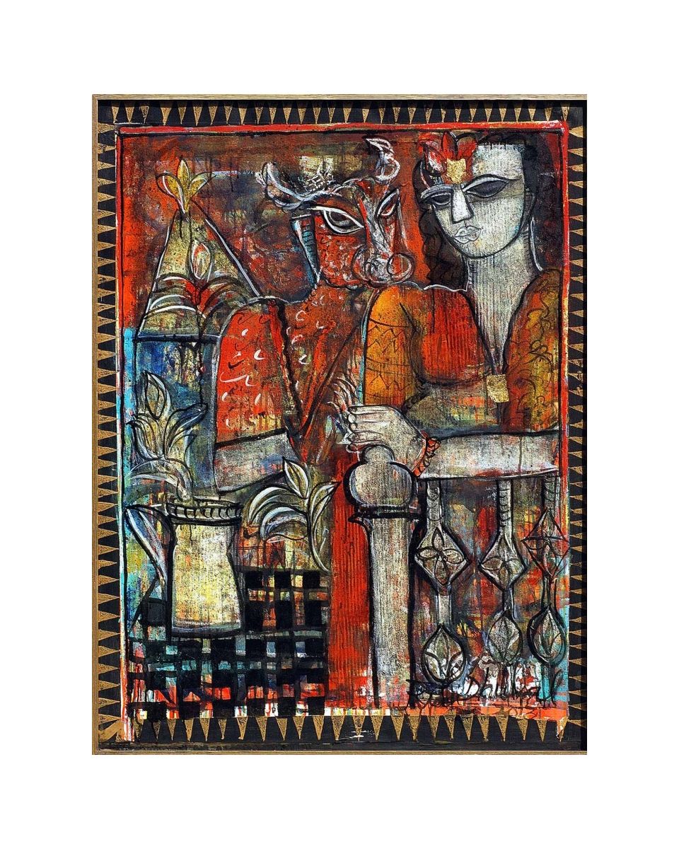 Woman with Animal    