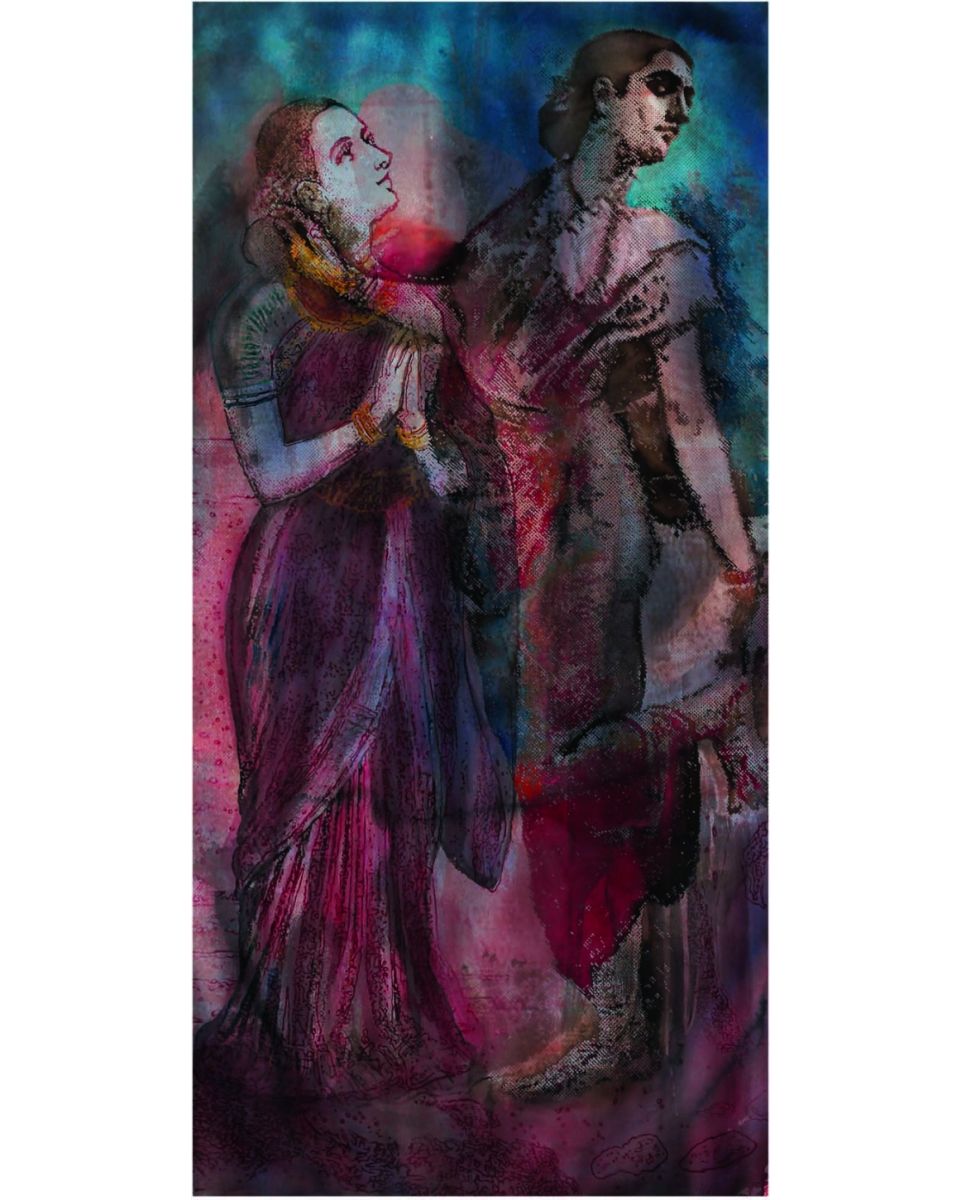 Sisters in Sorrow - A Portrait of Damayanti and Shakuntala