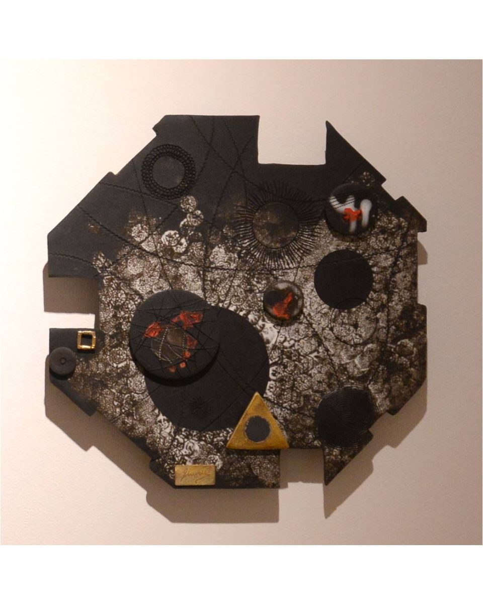 Circle with Many centers and no Circumference, Big Abstract- 3