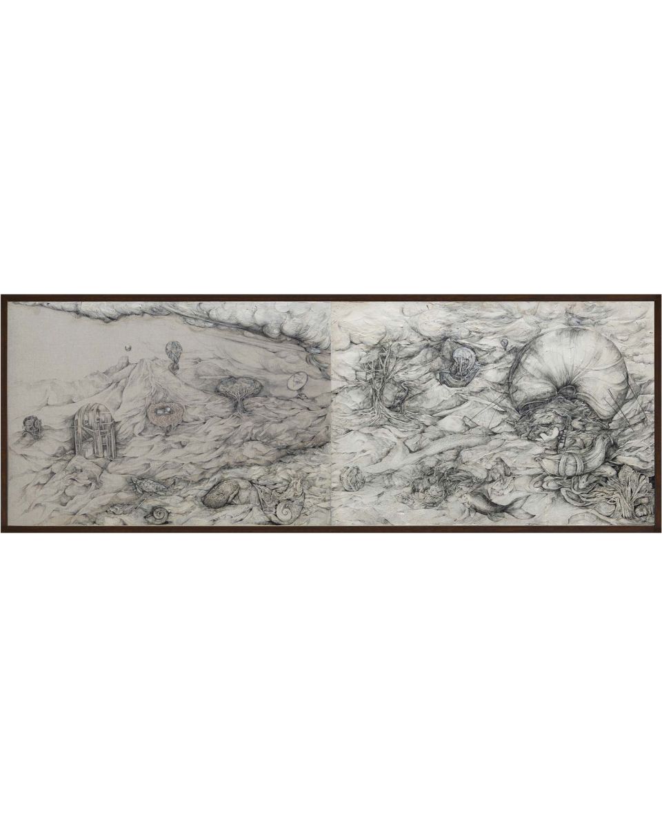 Where To Now My Beloved-II (Polyptych of 9)