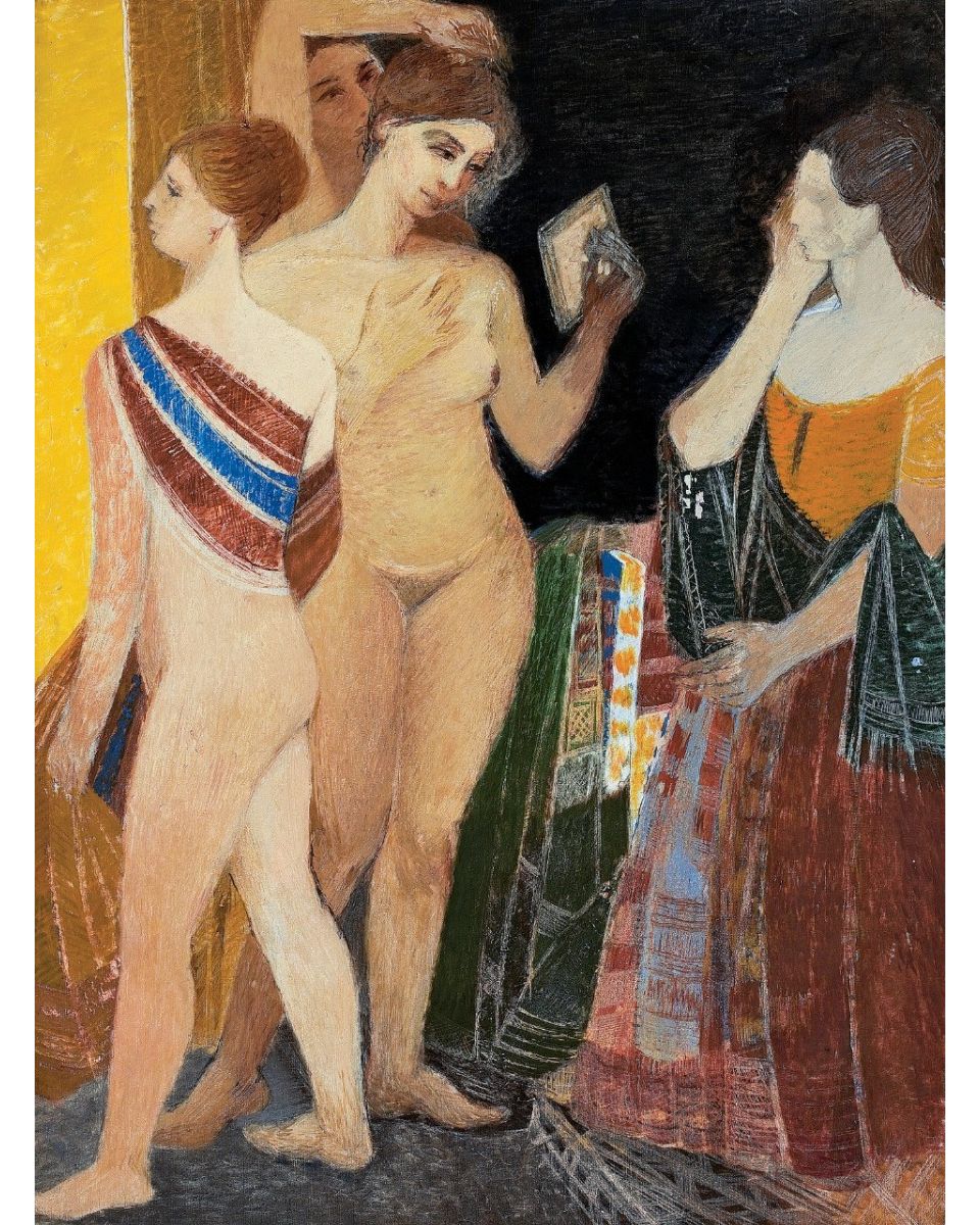 Lady with a mirror