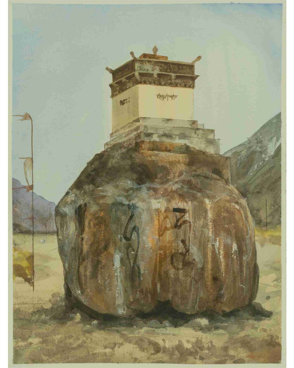 A Buddhist Stupa from Zanskar Valley