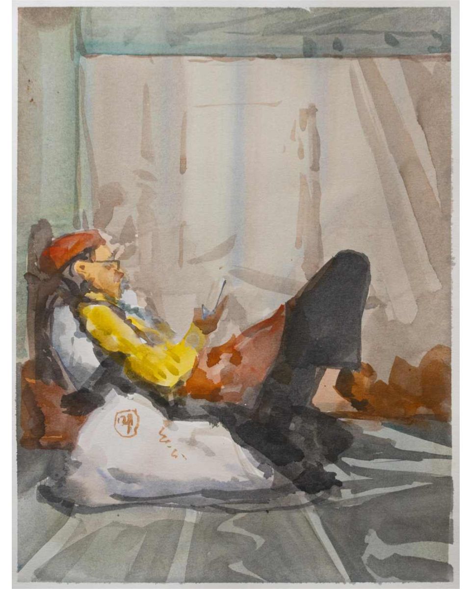 A Traveller in a Tent