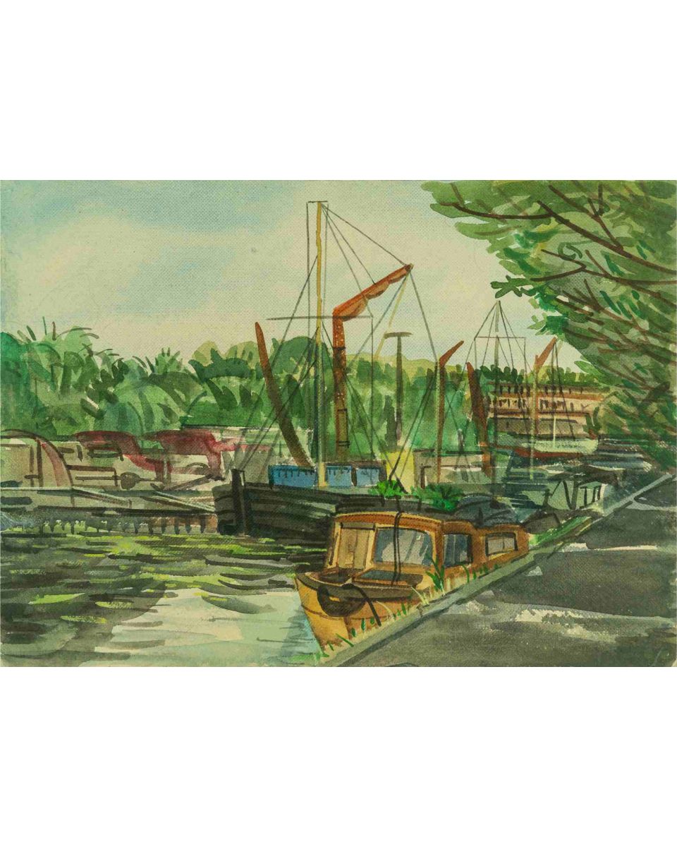 Canal near Springfield Park, London