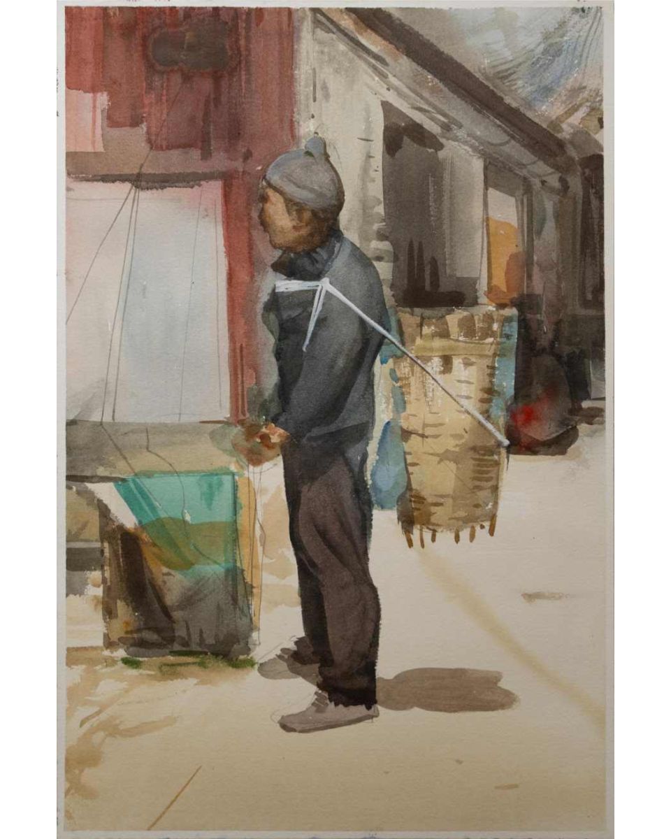 Man in Badrinath