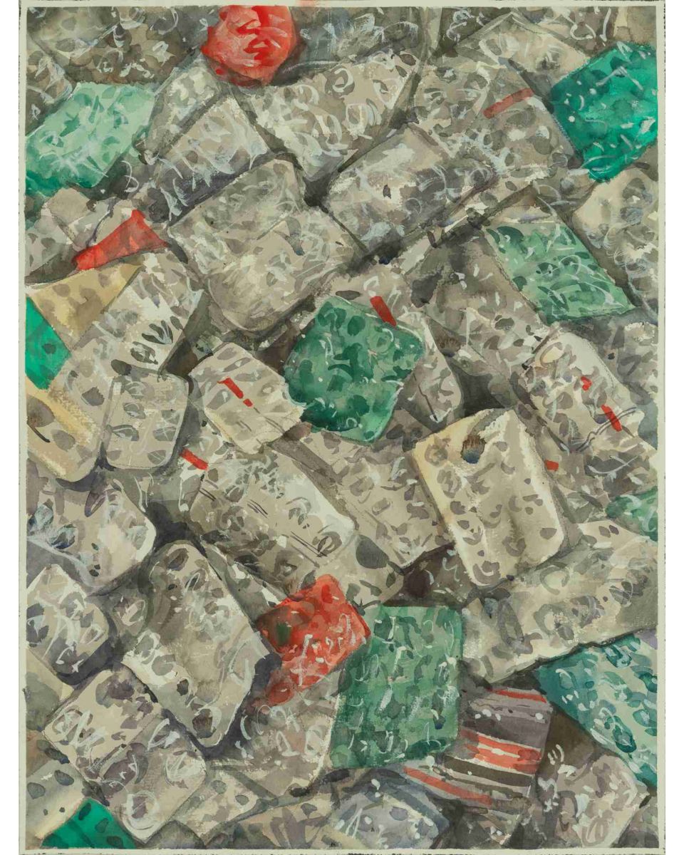 Used capsule strip 2