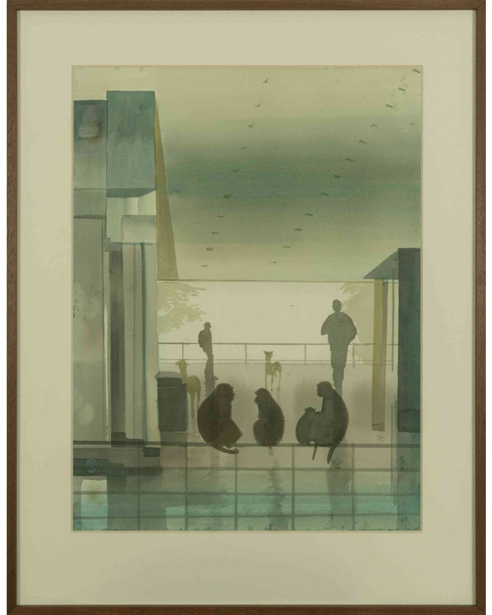 Winter Morning in New Delhi