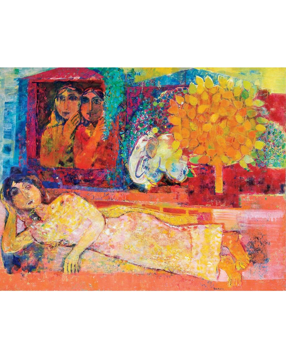 Young Lady Dreaming