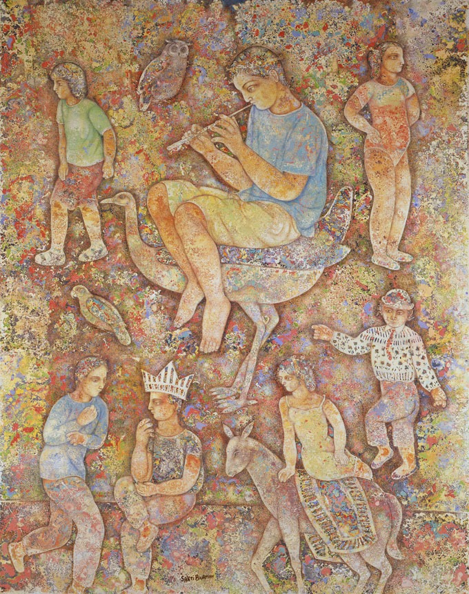 Ganapathy Playing with Flute