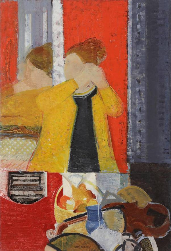 Jeune fille faisant sa toilette (Young Girl Getting ready)