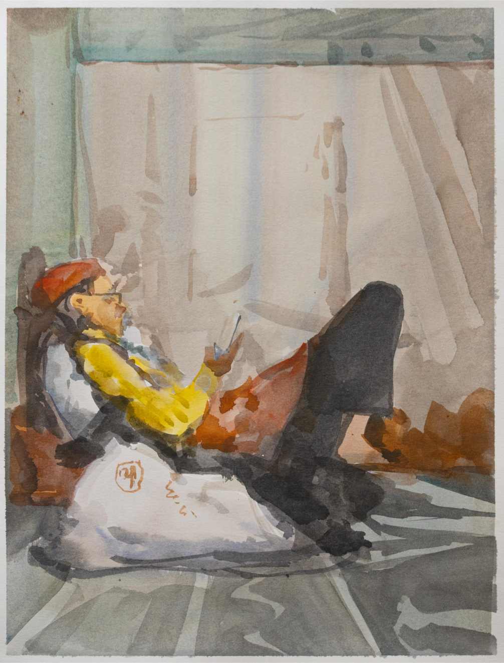 A Traveller in a Tent