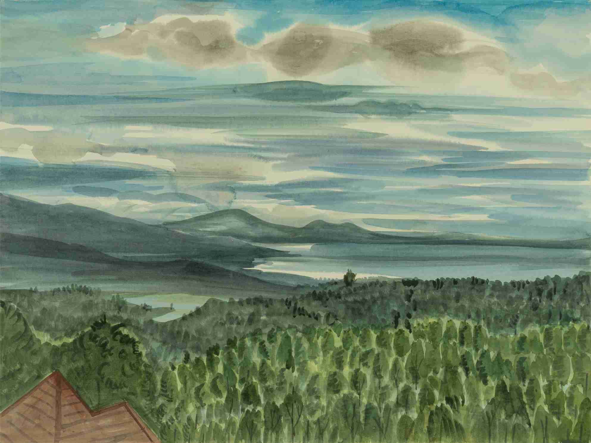 Evening View from the Room, Bali