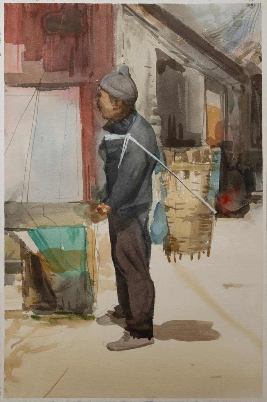 Man in Badrinath