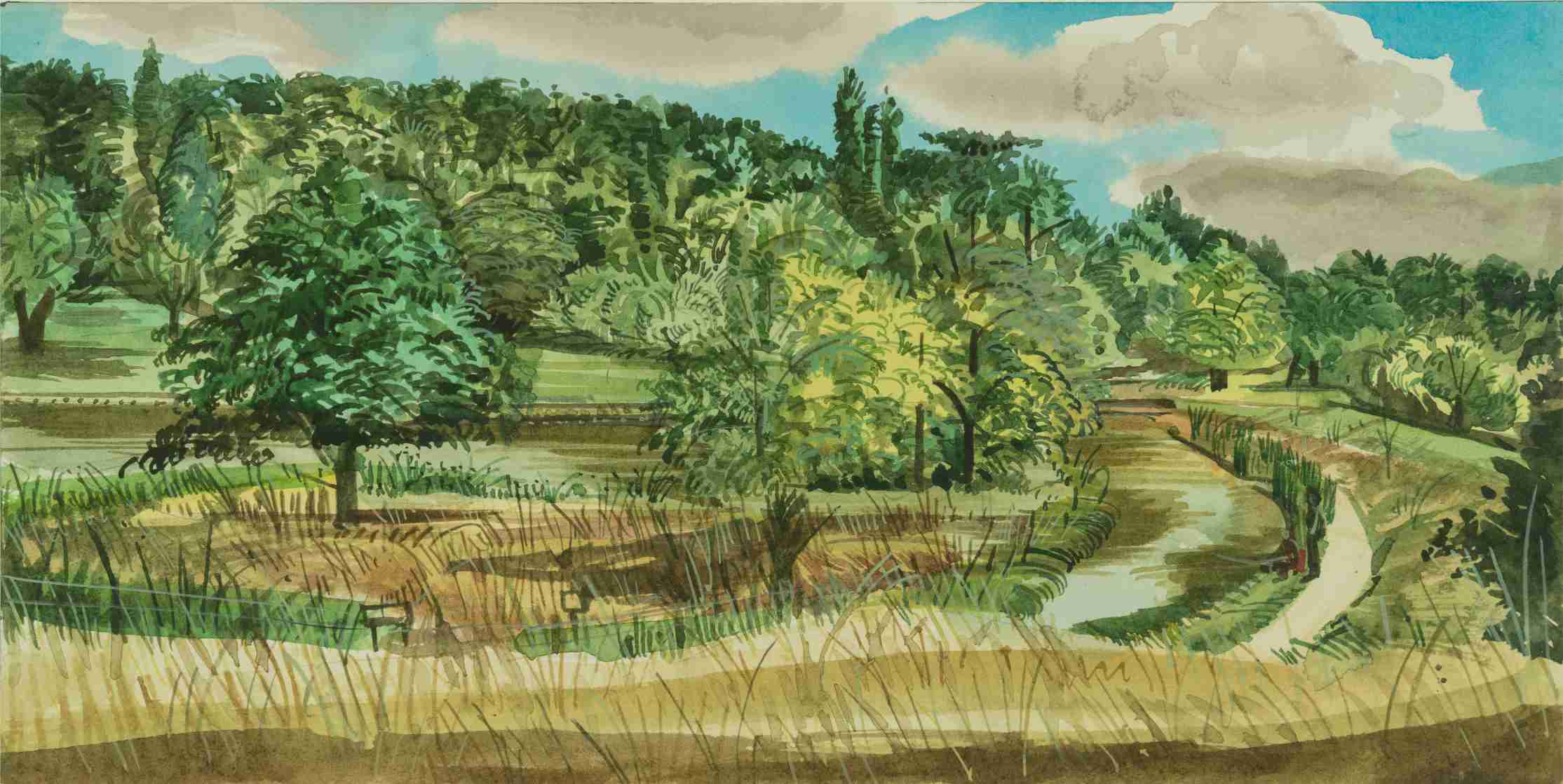 Near Men's Bathing Pond, London