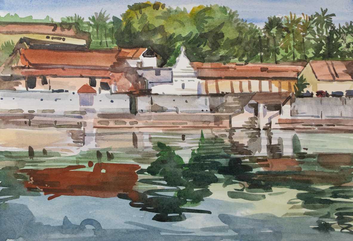 Temple Tank-3, Varkala, Kerala