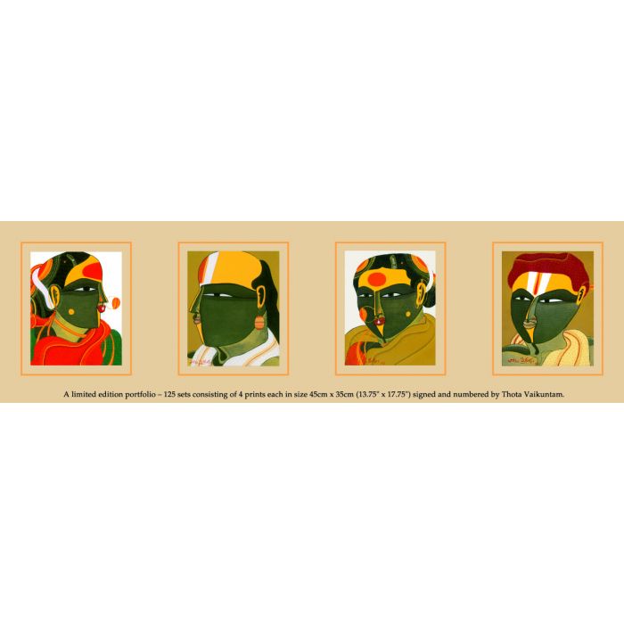 Thota Vaikuntam : Limited Edition Portfolio of 4 Prints