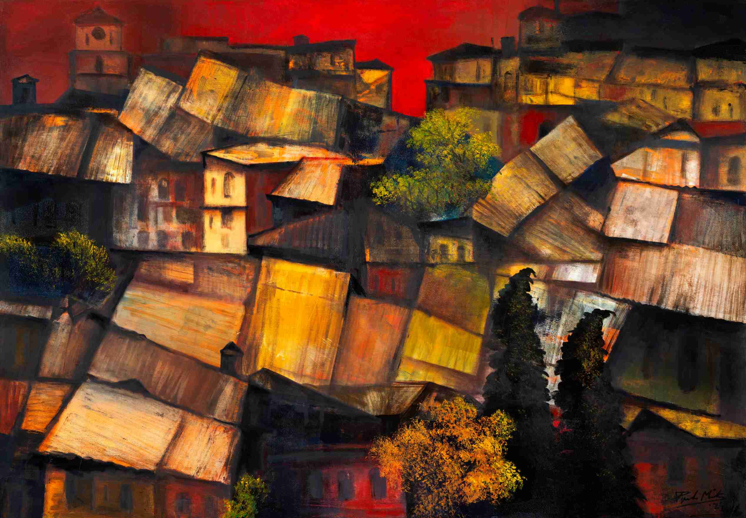 Village in French Riviera