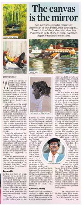 The canvas is the mirror