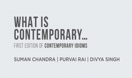 WHAT IS CONTEMPORARY | FIRST EDITION OF CONTEMPORARY IDIOMS