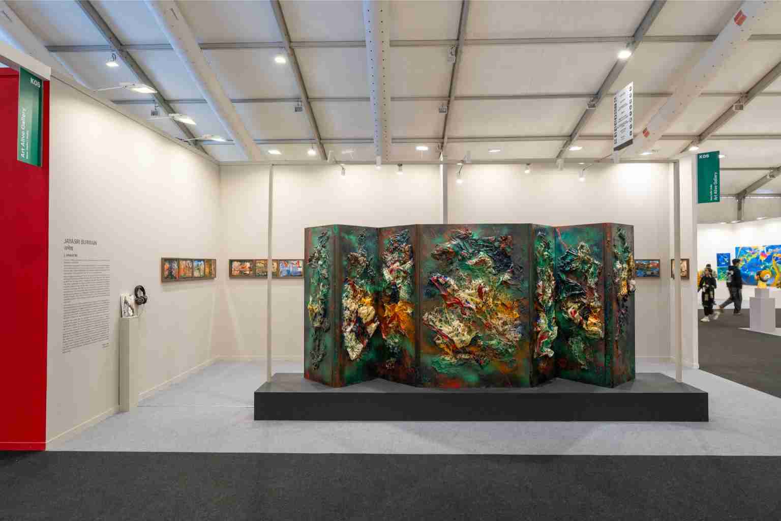 India Art Fair 2026 Jayasri Burman focus booth K05